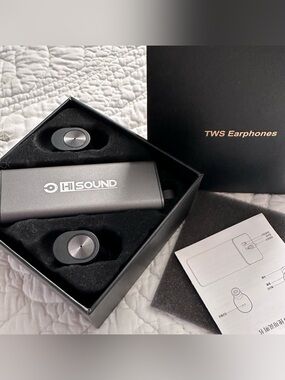 NIB~TWS True Wireless Earbuds in Black